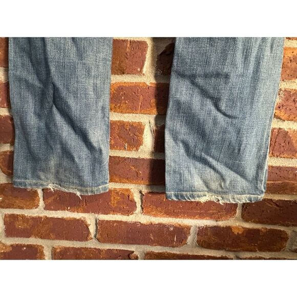 A|X Armani Exchange low rise Y2K jeans size 2 - Picture 5 of 8